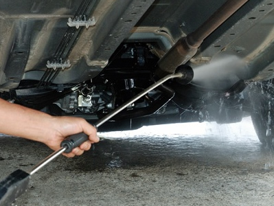 岐阜県関市の車検点検作業
